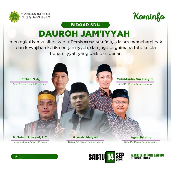 Dauroh Jamiyyah SDIJ PD PERSIS Provinsi Jambi